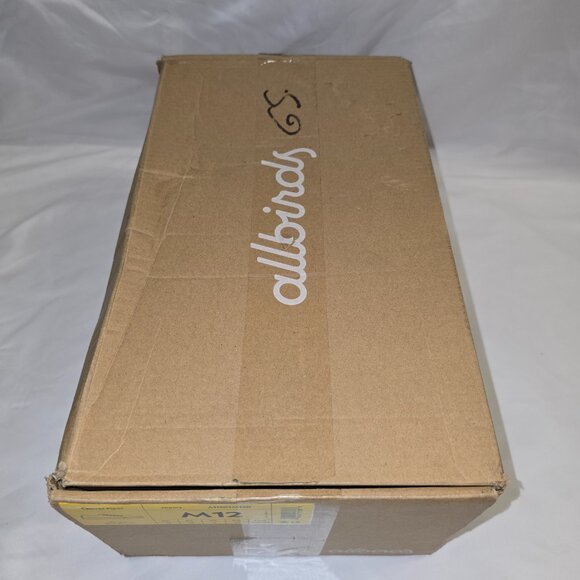 Allbirds Canvas Piper in Blizzard/Bark Brown, M 12, New in Box, Limited Edition - Picture 8 of 8